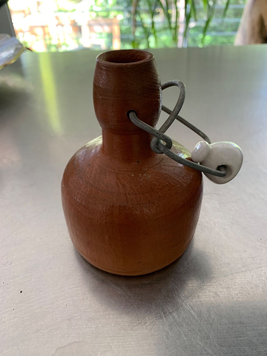 Caraffe: Kleiner alter Tonkrug – Usato da Rudolfstetten venduto da medium02