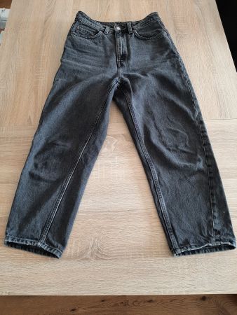 WEEKDAY Jeans dunkelschwarz, Grösse 26/26