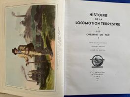 Histoire de la locomotion terrestre-les chemins de fer. 1935