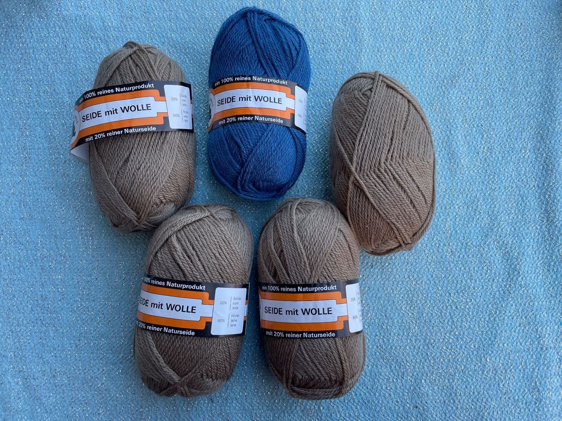 Laine: Wolle Set: 5 Stk BERNETTA "Seide mit Wolle" 20% Seide – D'occasion à Frasnacht par GracyStore