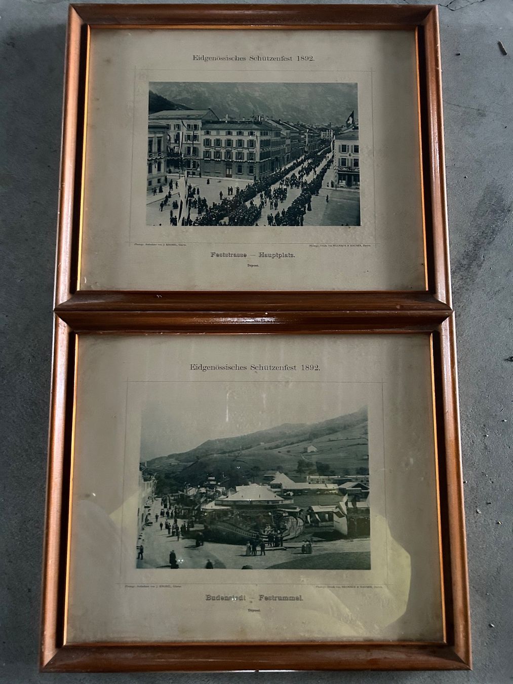 Foto & Immagini: Eidg. Schützenfest 1892 – Usato da Starrkirch-Wil venduto da charlywatson