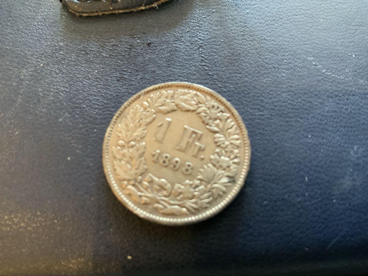 Toutes les monnaies: 1898 URALTER EINFRÄNKLER SILBER SS – D'occasion à Beinwil am See par Ricri 1
