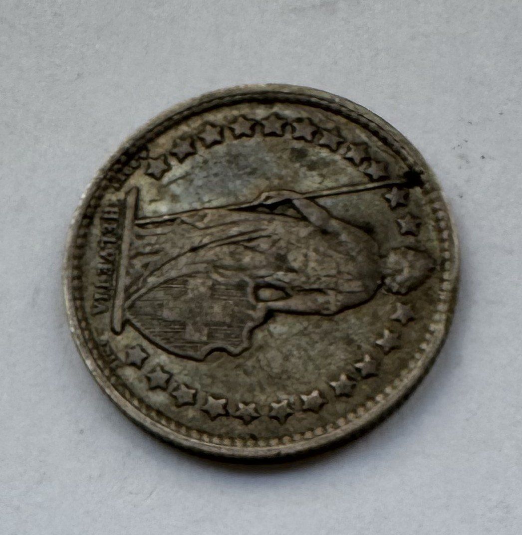 Tutti le monete: 1879 50 Rappen ss – Usato da Kirchberg SG venduto da Helveticus00 2