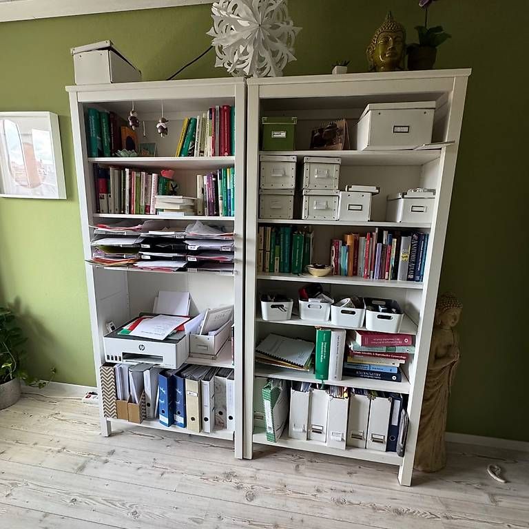 Regale: 2 Hemnes Bücherregale weiss – Gebraucht aus Rombach von RegulaKa 1