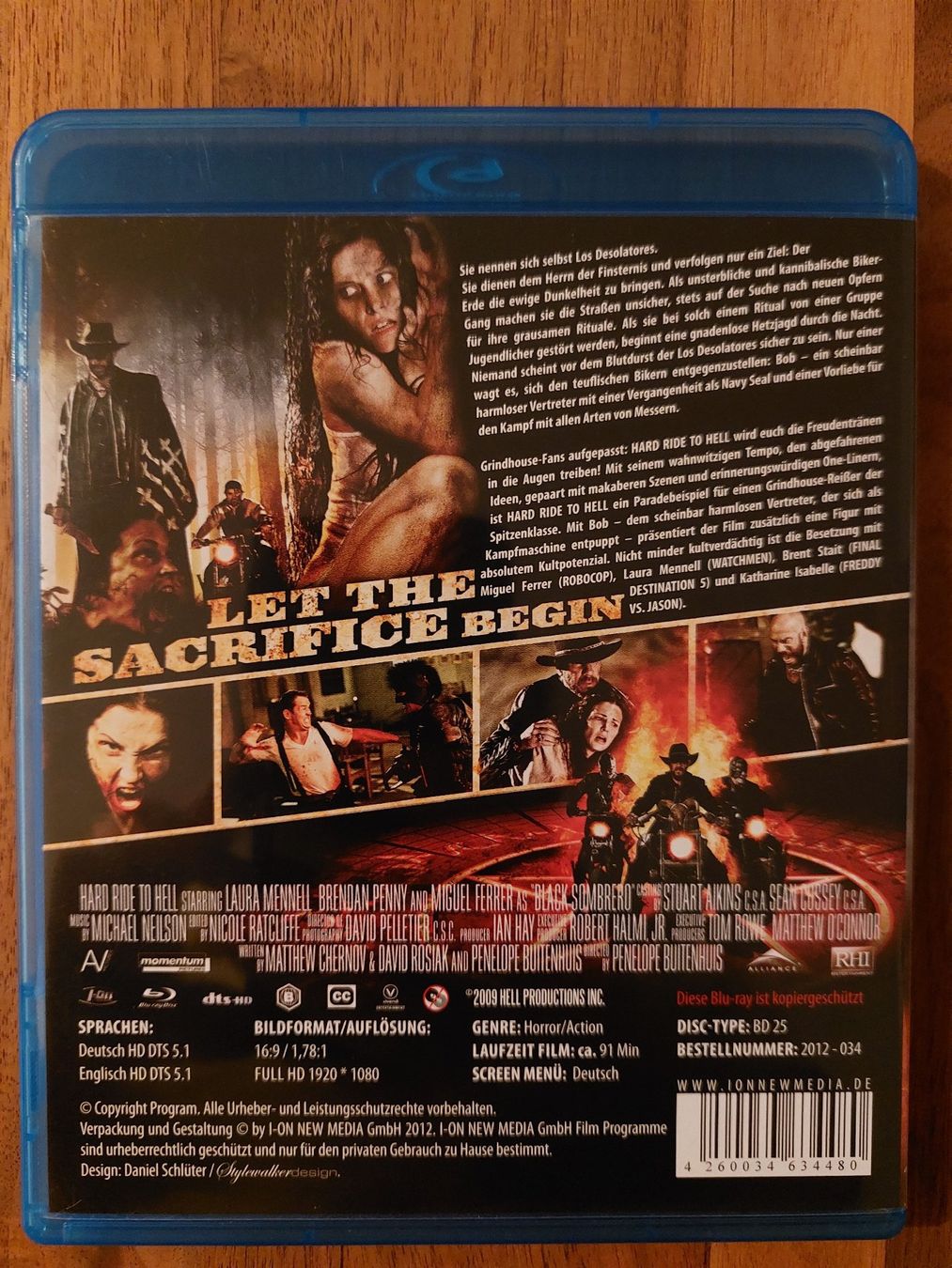 Tutti i DVDs: Blu Ray - Hard Ride To Hell – Usato da Rheinfelden venduto da FilmAuktion 1