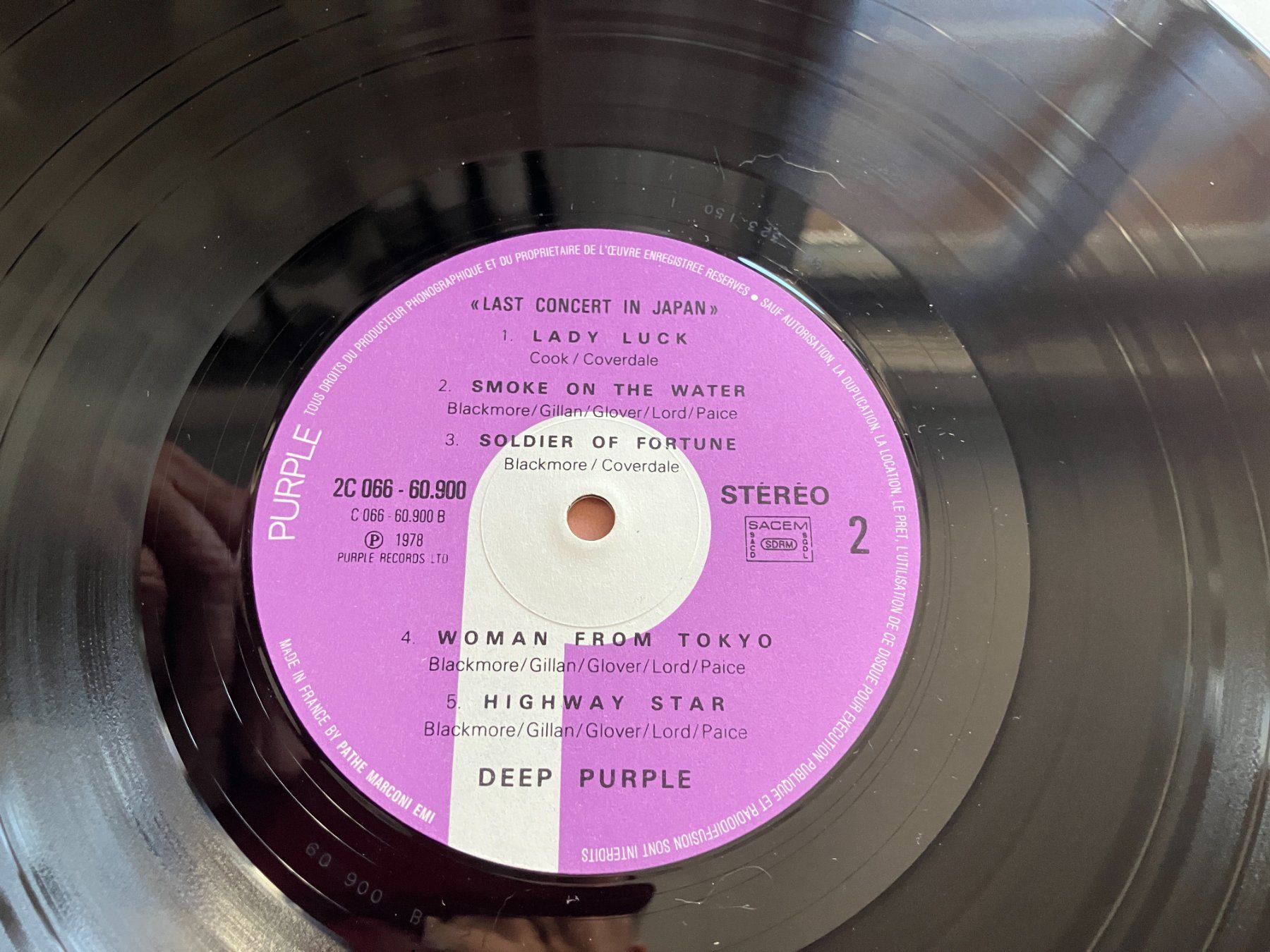 Schallplatten: Deep Purple – Gebraucht aus Aarwangen von Jukebox3 7