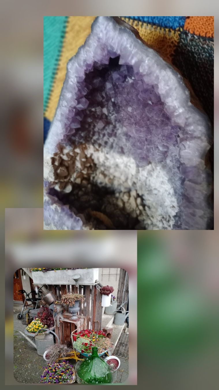 Mineralien & Heilsteine: Géode d'améthyste brute belle pièce naturelle – Gebraucht aus Payerne von jea_m6nb 2