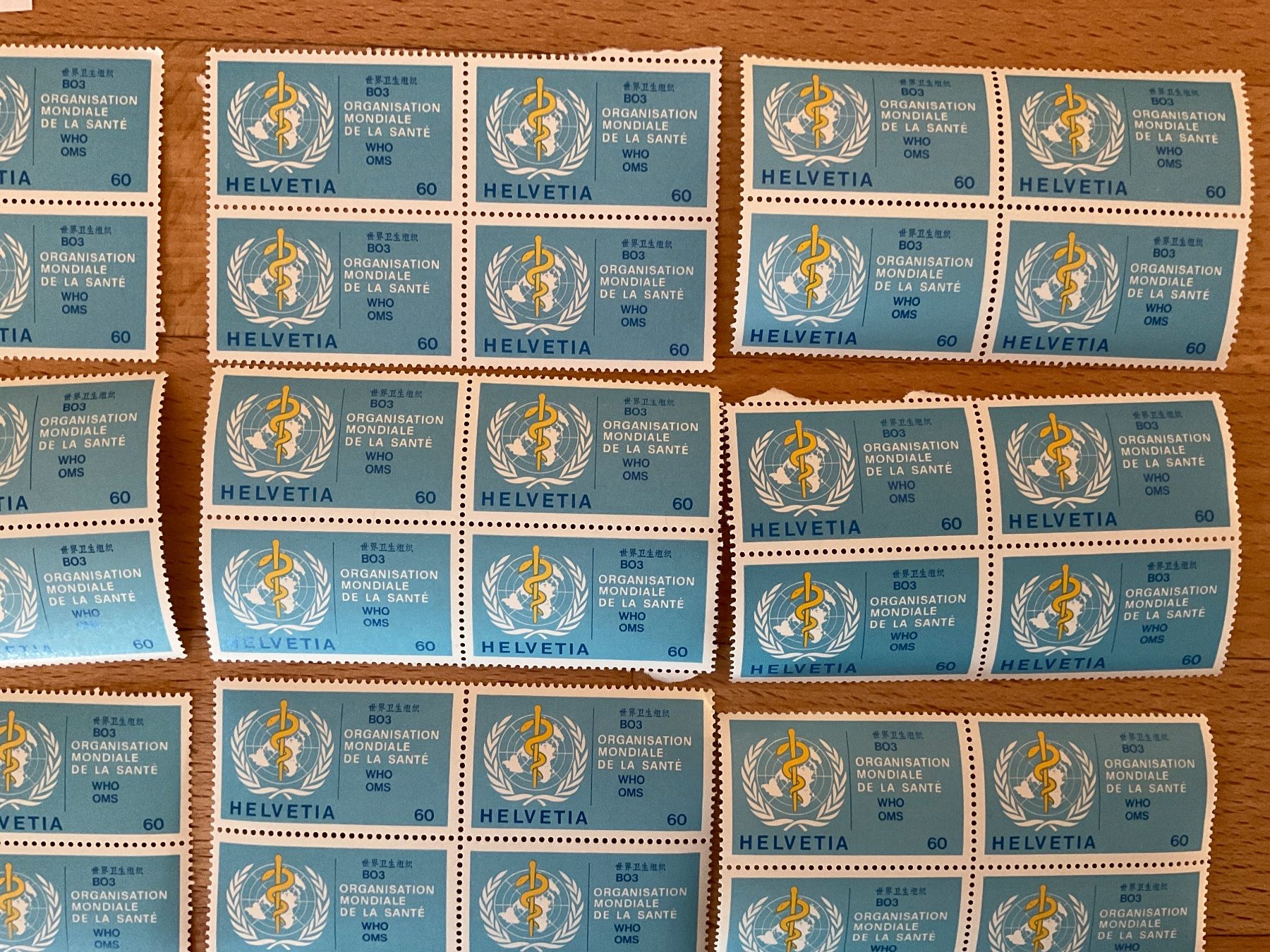 Tutti i francobolli: 60Fr Ämter Frankaturware ungestempelt postfrisch Sammlung – Nuovo (secondo la descrizione) da Wil SG venduto da Chefsugus 2