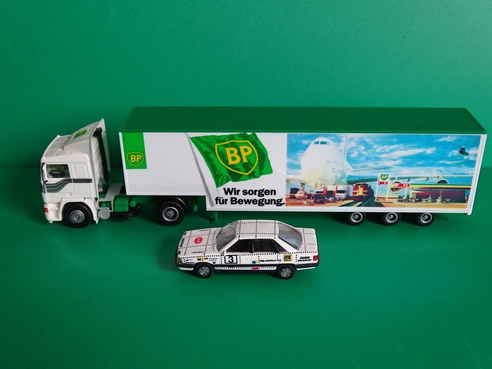 Volvo LKW mit Audi 200 von Herpa/Rietze 1/87 (Gebraucht) in Bretzwil ...