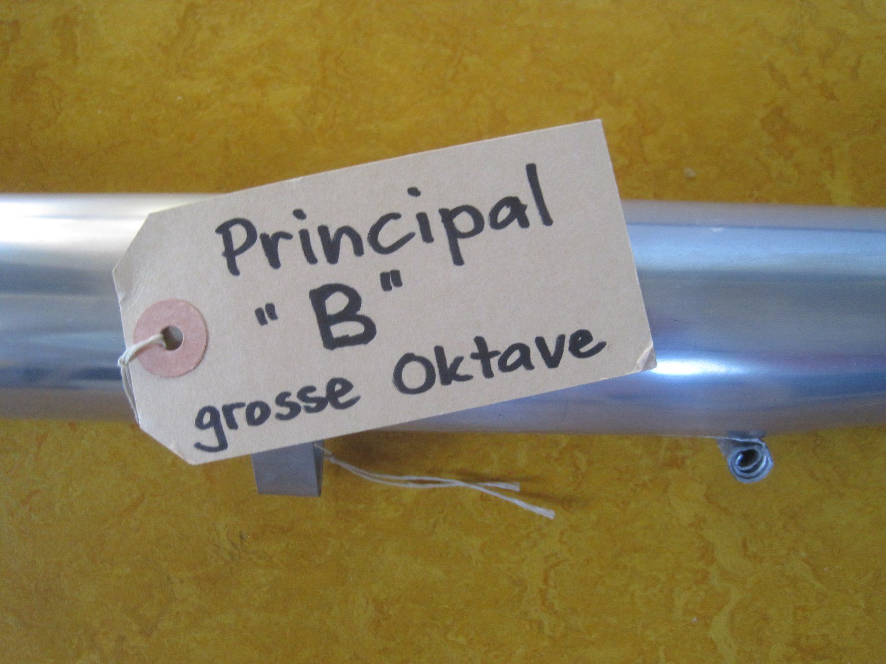 Instruments de musique: Orgelpfeife Principal "B", grosse Oktave, Schamberger Uster – D'occasion à Grub AR par Kafisieb 8