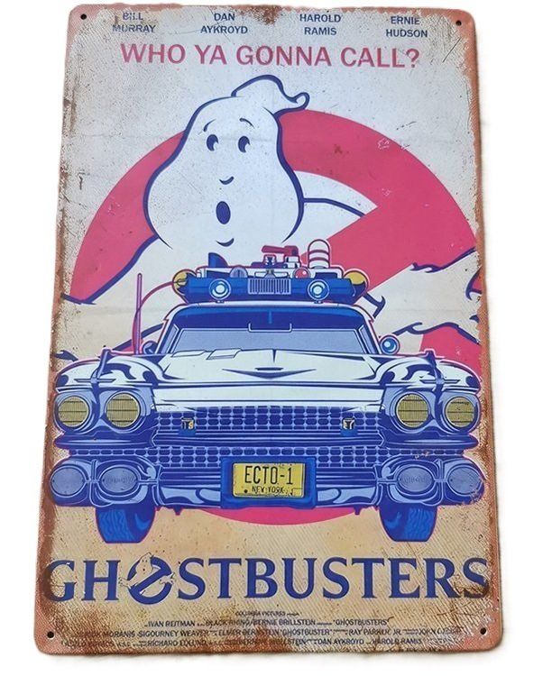 Insegne: Ghostbusters - Blechschild  (neu/OVP) – Nuovo e nell'imballaggio originale da Wilen b. Wollerau venduto da morethanmusic