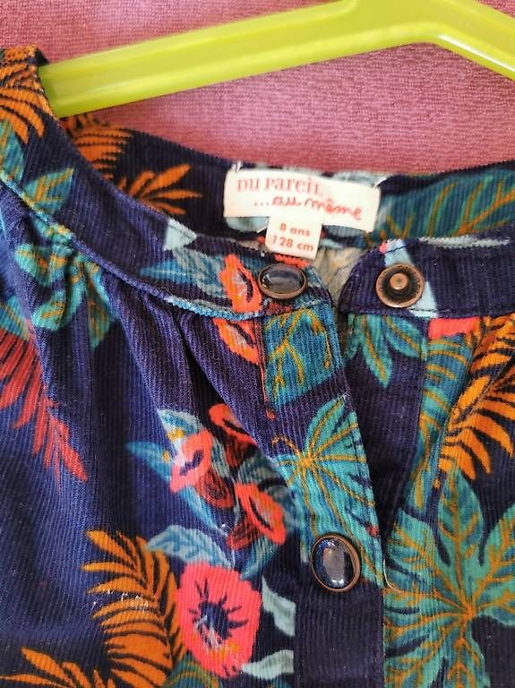 Kleider & Röcke: Buntes Cord Kleid gr 128 – Gebraucht aus Riehen von LaurJer 2