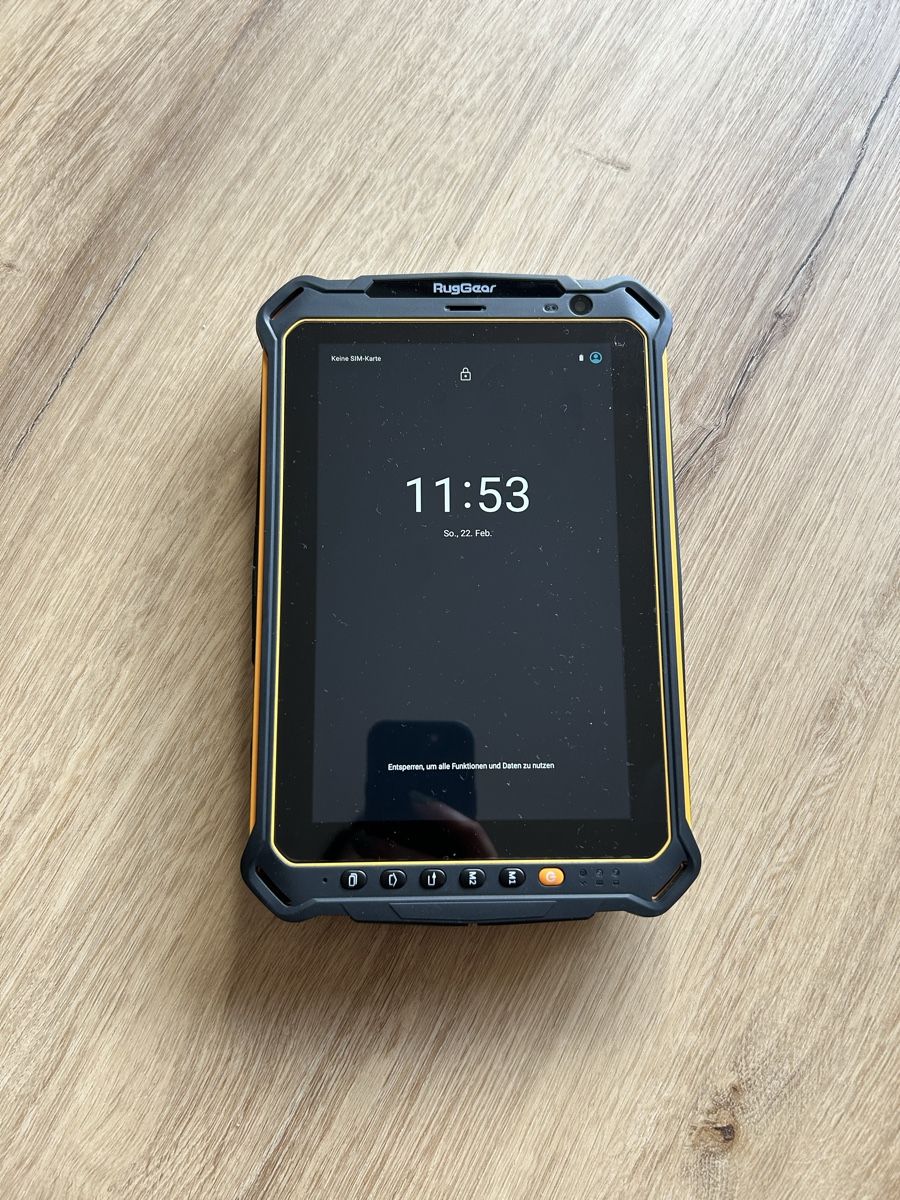 Tablet PC: RugGear RG930i Outdoor Tablet – Usato da Meiringen venduto da cor_lz6y