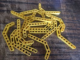 lego 32009 lot de 16 pièces Yellow Technic, Liftarm,
