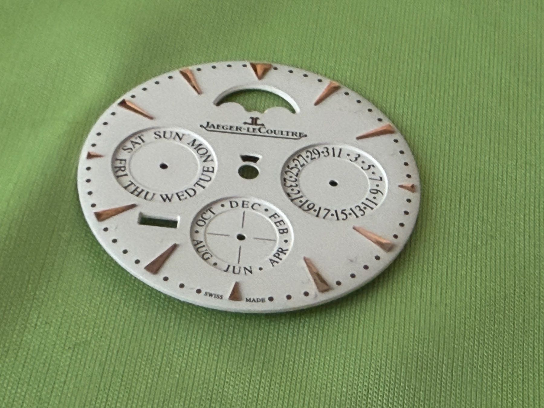 Jaeger-Lecoultre Montres: Jaeger-LeCoultre Cadran – D'occasion à Bassecourt par 59.00chf 1