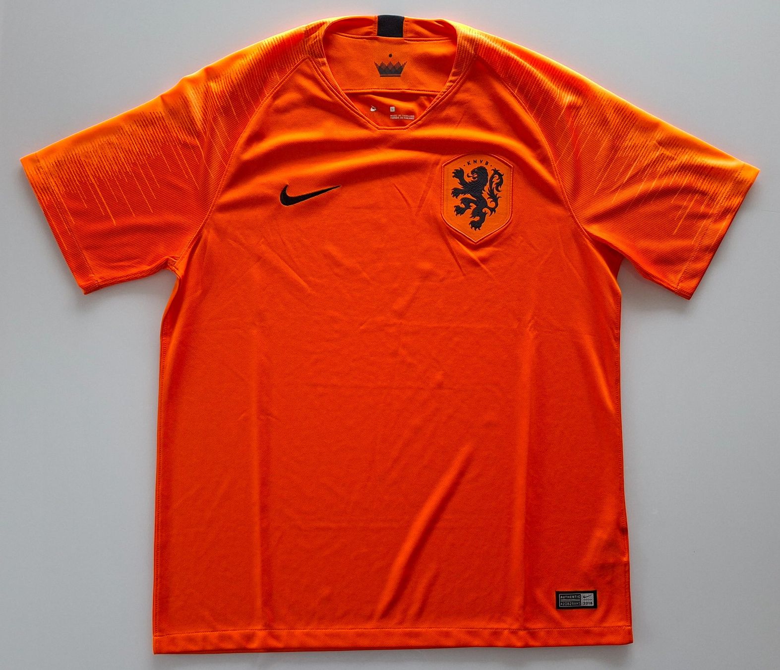 Nike Canottiere & Pantaloni: Maillot Nike Pays-Bas 2018-2019 – Usato da Signy venduto da oli_sn9g