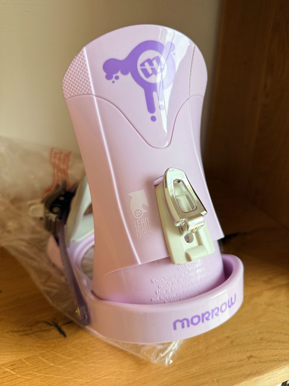 Attacchi: Morrow Mädchen Slider Snowboard Bindung Lavender Gr S. – Nuovo e nell'imballaggio originale da Neerach venduto da topshotta