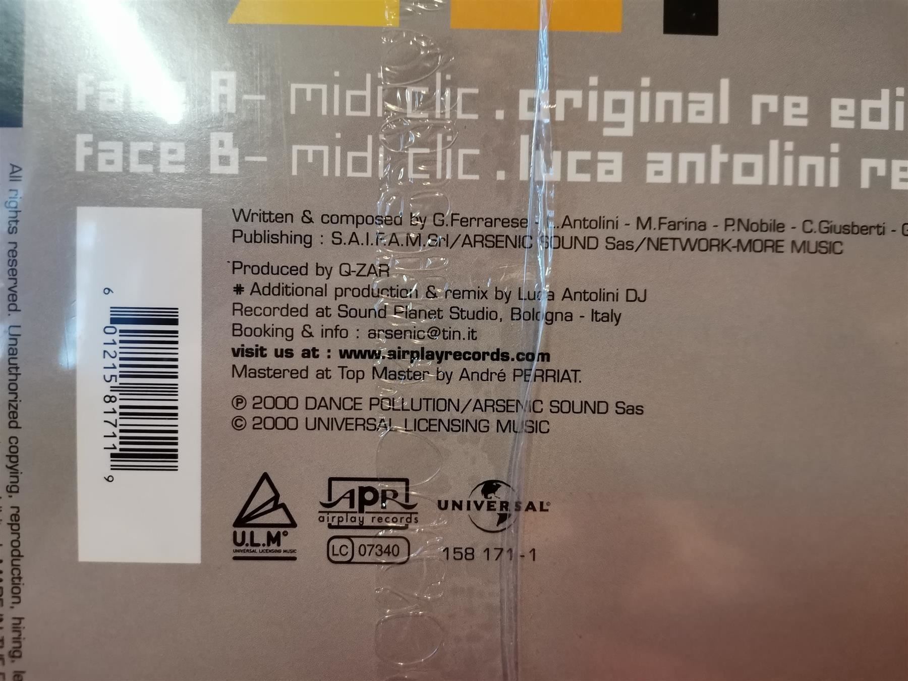 Schallplatten: Q-ZAR Midiclic Hard House Trance 140 BPM – Neu (gemäss Beschreibung) aus Zofingen von noise123 2