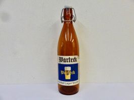 Bierflasche BRAUEREI WARTECK LAGER DUNKEL BASEL BÜLACH 1971