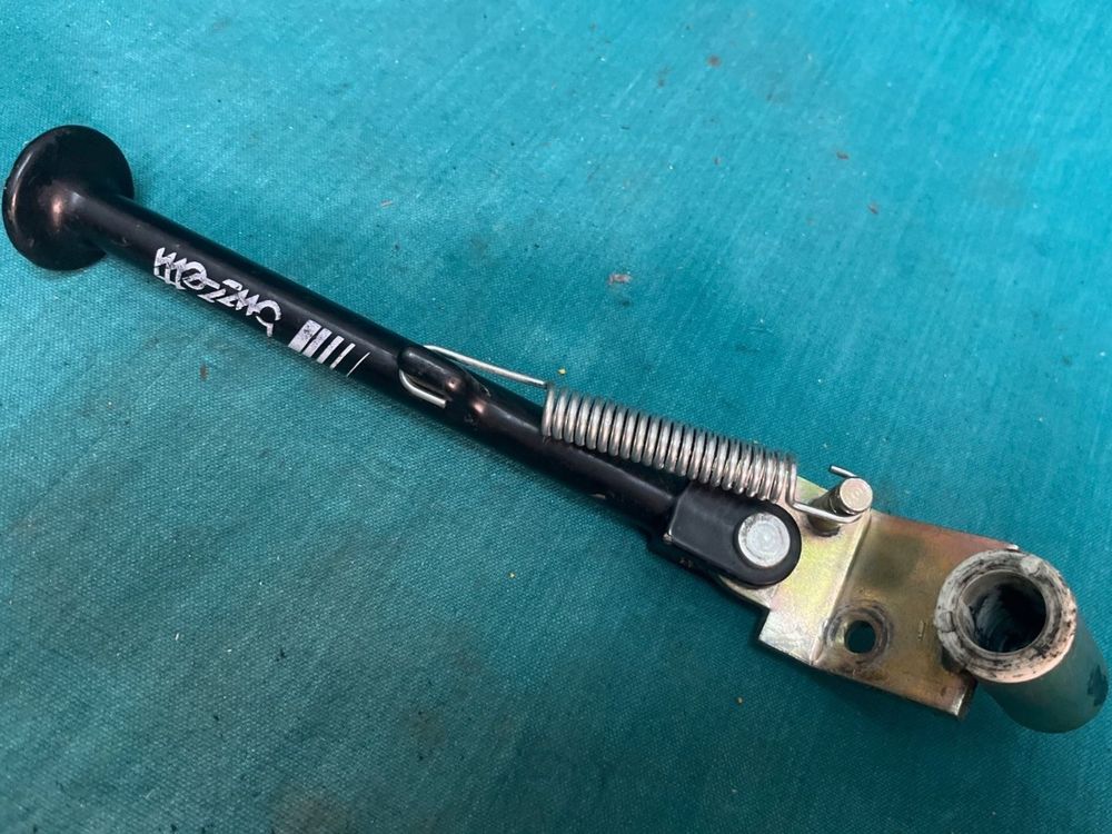 Seitenständer Schwarz Für Piaggio NRG 50 - Kompatibel Mit DT LC 94-96 & Mc³ DT AC 01-04