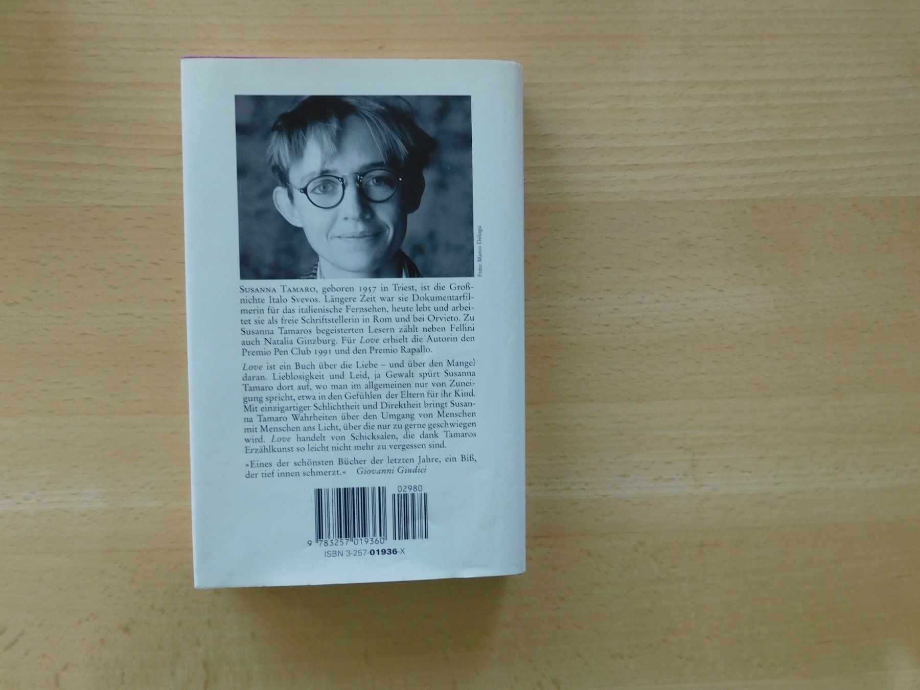 Libri: Susanne Tamaro - Love – Usato da Emmenbrücke venduto da Dickens 1