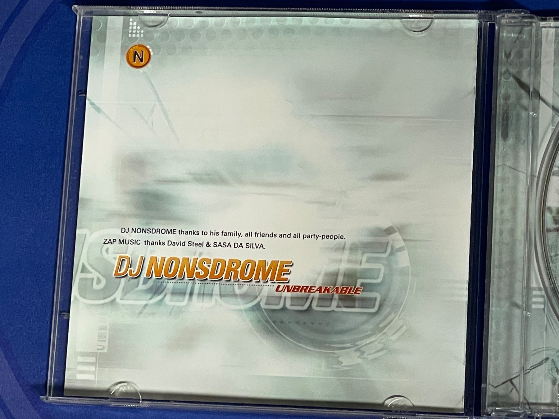 CD: DJ Nonsdrome ' Unbreakable - Remember - Top RAR – Usato da Muri b. Bern venduto da AdidasCollector 3