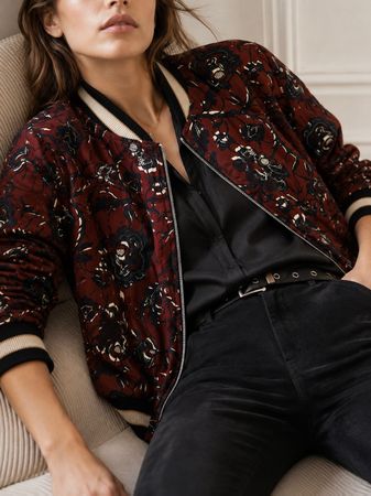 Isabel Marant Étoile Reversible Bomber Jacke - Gr. 40
