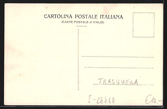 Cartoline postali: Strada del Sempione, Frontale delkla gra – Usato da Berlin venduto da bartko-reher 1