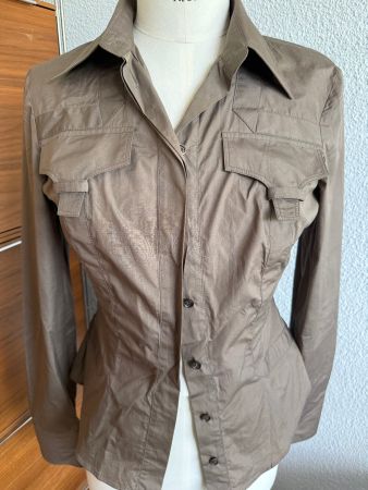 Gucci Bluse Grösse 40 Baumwolle