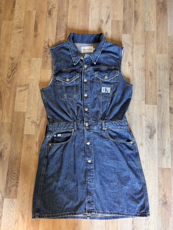 Calvin Klein Jeanskleid, Grösse L, neuwertig und stylisch