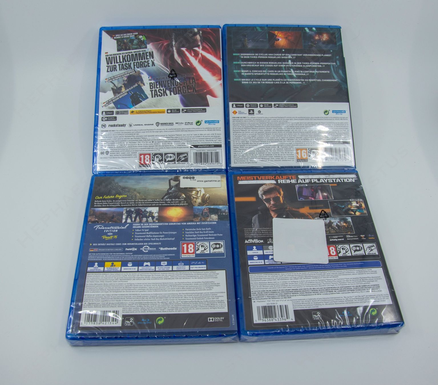 Sony Giochi: 4x PS5/PS4: Suicide Squad, Returnal, Fallout 76, Black Ops 6 – Nuovo e nell'imballaggio originale da Effretikon venduto da Hephaestus_ 1