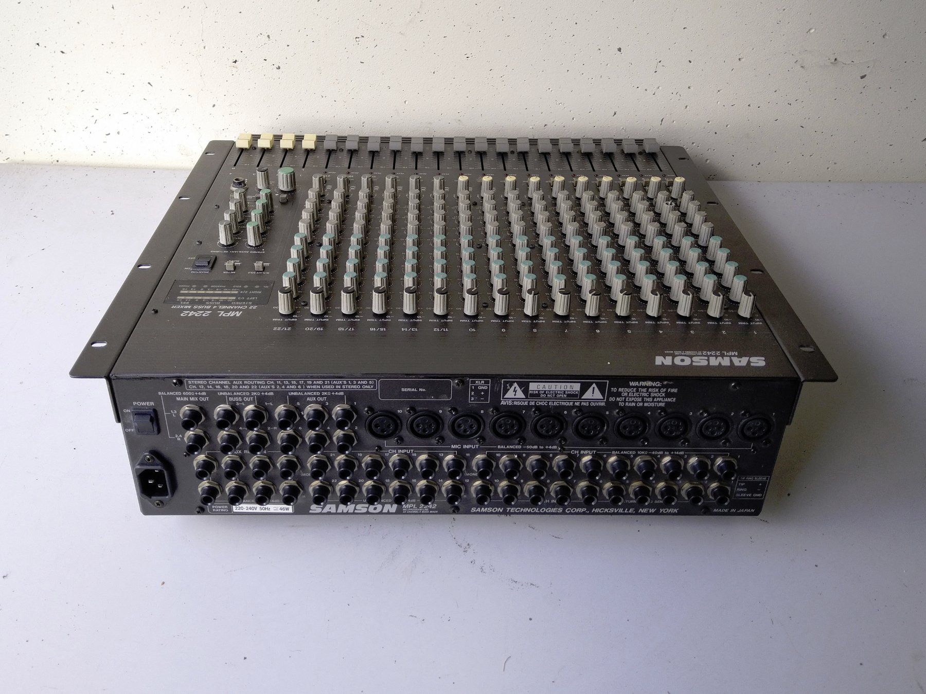 Verstärker: Composant Tascam Technics Samson – Defekt aus Villeneuve von Mortacci_tua 3