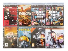 8 Stück Game Bundle für PlayStation 3 - PS3 - Top Zustand!