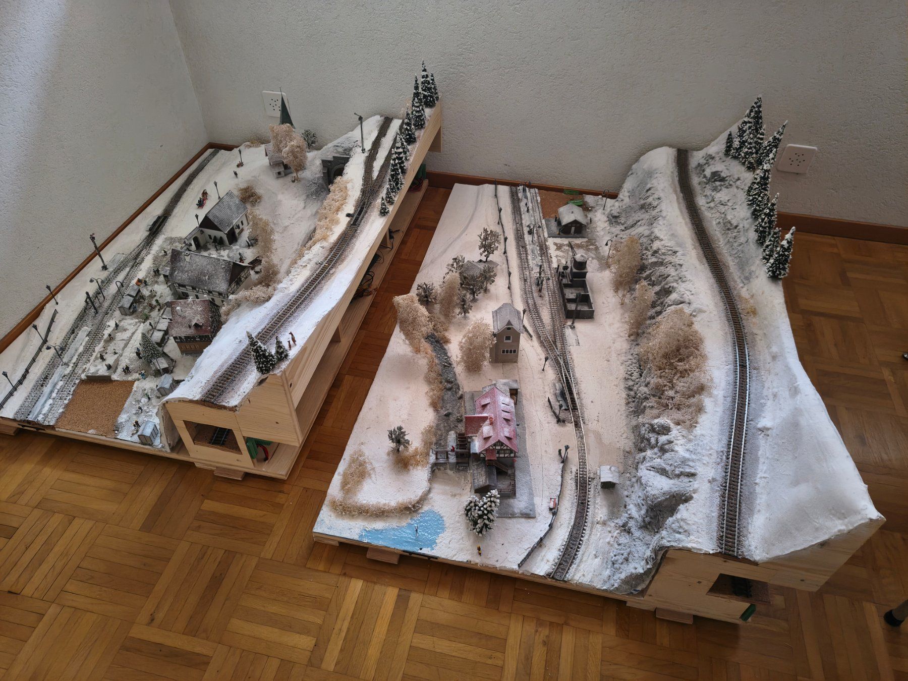 Märklin Modellini di ferrovie: Wunderschöne Winteranlage im Märklin System – Usato da Wangs venduto da mobacom 8