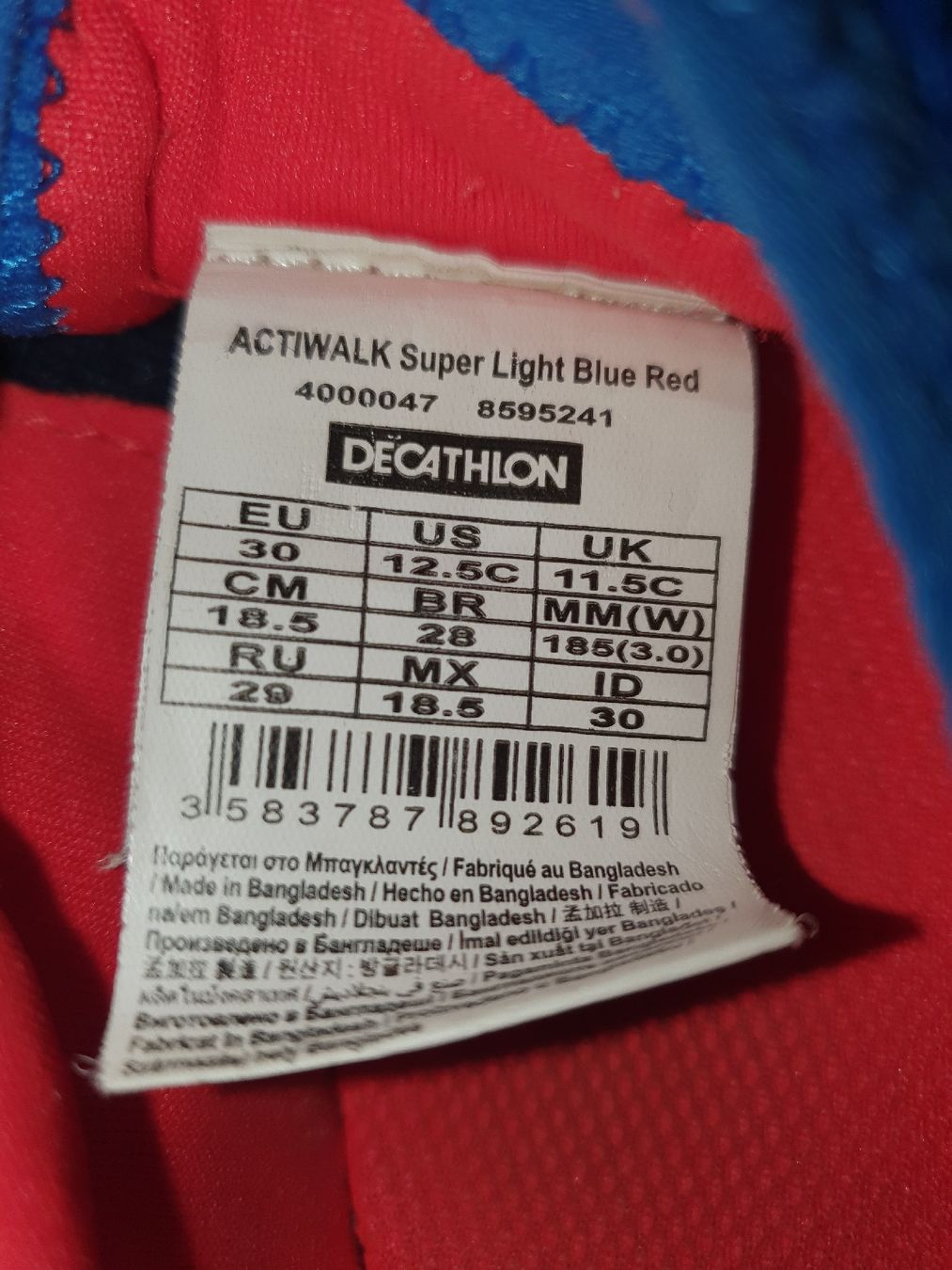 Decathlon Scarpe da uomo: Hallen-Turnschuhe Grösse 30 Decathlon – Nuovo (secondo la descrizione) da Uetendorf venduto da Judi80 1