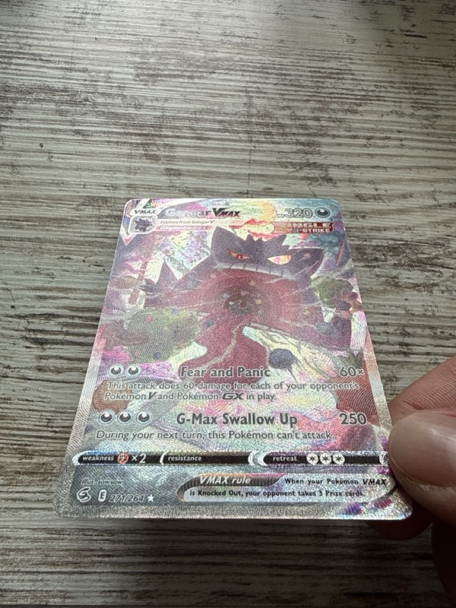 Pokémon Sammelbilder & Trading cards: Gengar Vmax FST 271/264 - ENG – Gebraucht aus Samstagern von Sanox 1