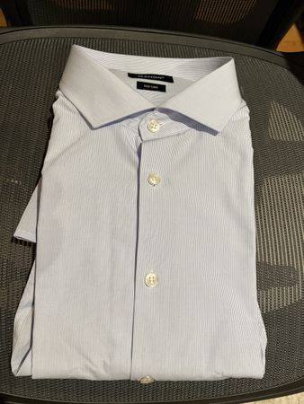 Manor Hemd, Gr. XL 43/44 Hellblau, Neu