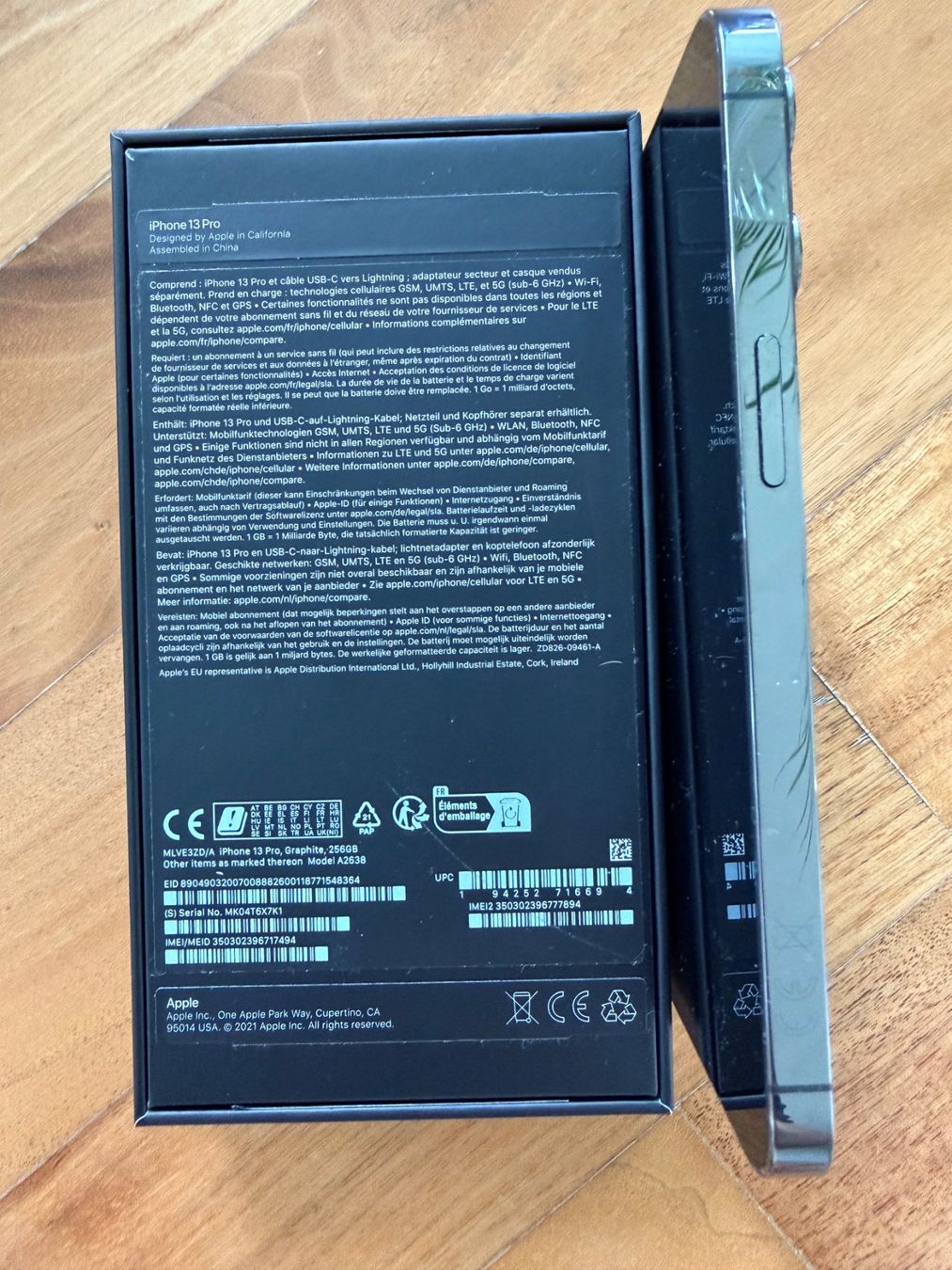 Apple Telefoni cellulari / Smartphones: iPhone 13 Pro (256 GB) – Usato da Herrliberg venduto da goblin75 3