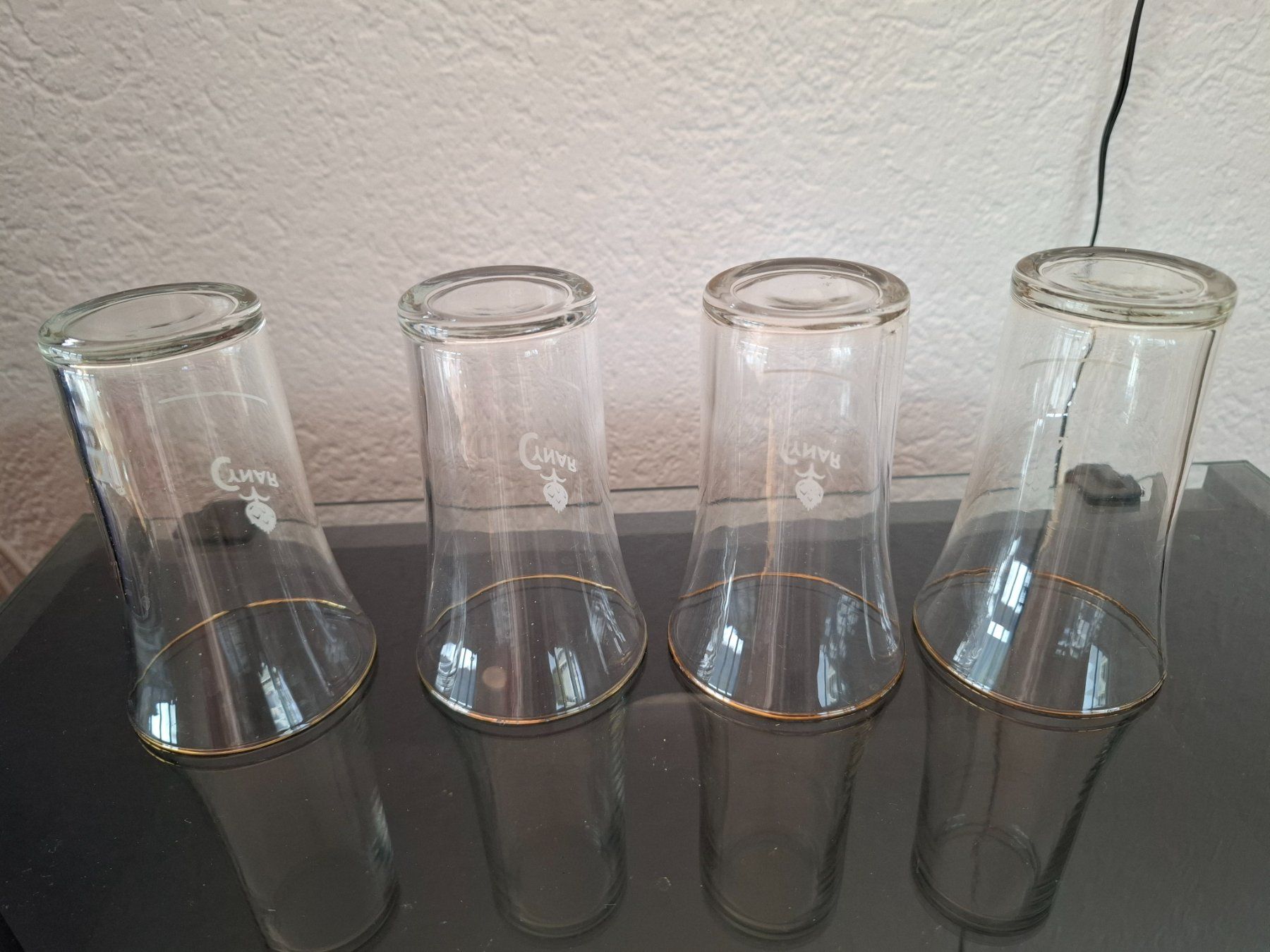 Cynar Gläser: 4 verres Cynar antiques – Gebraucht aus Moutier von Carambaaa 1