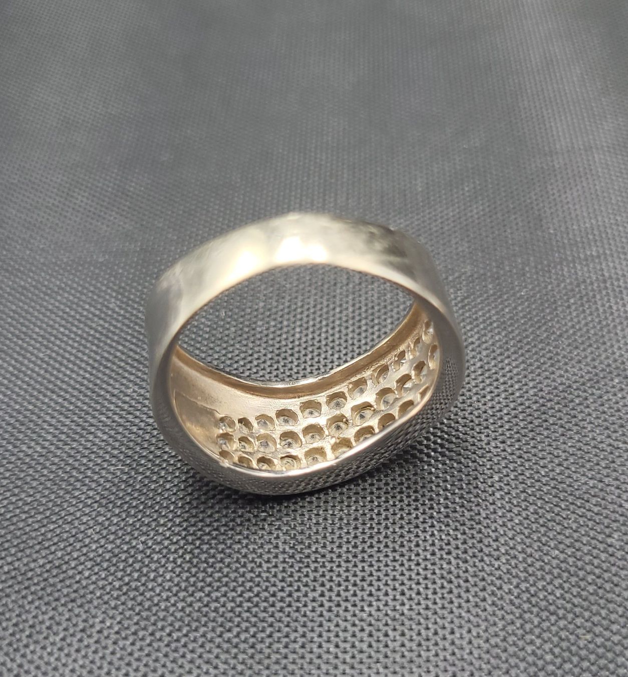 Anelli: Gold 585 Weiss Gold Mit Steine – Usato da Wald ZH venduto da Dasilver 9