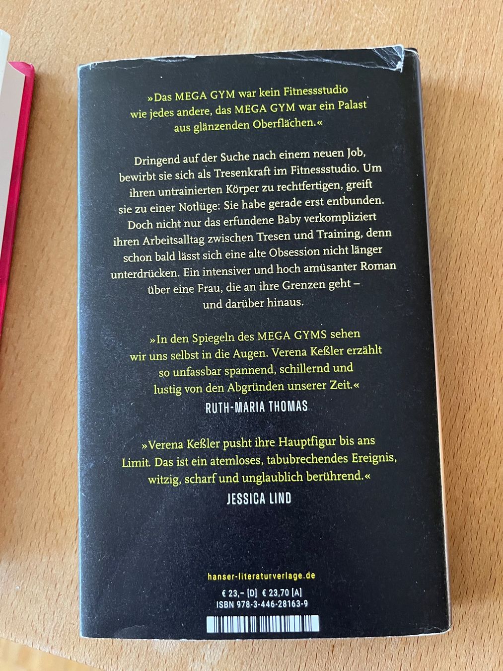 Bücher: Buch "Gym" von Verena Kessler – Gebraucht aus Ebmatingen von Giggelisuppe 1