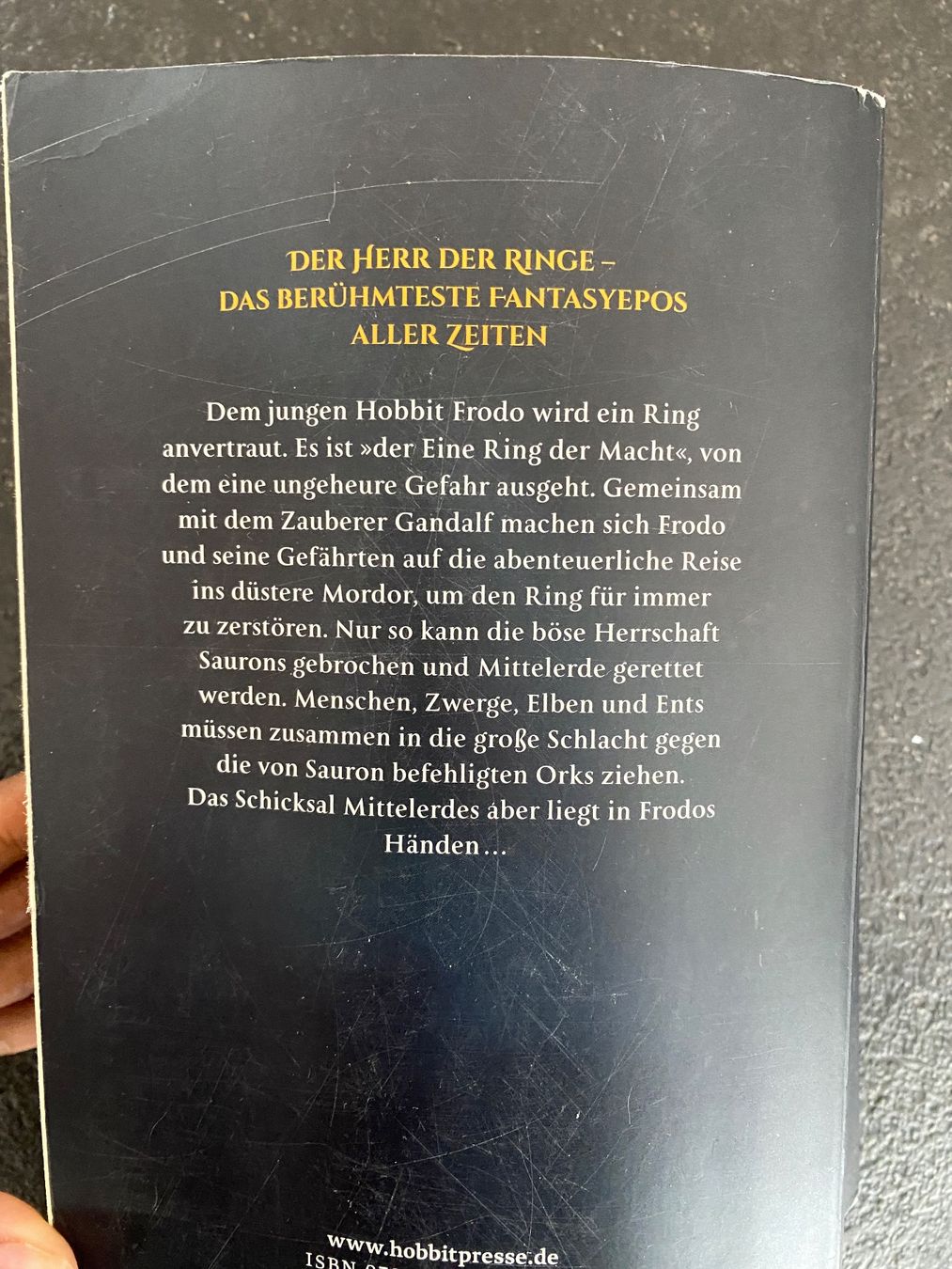 Libri: Herr der Ringe (Band 1-3) – Usato da Bern venduto da Ledica 2