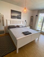 Bettgestell weiss mit Lattenrost 160x200 cm guter Zustand