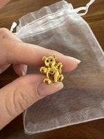 Antike goldene Brosche 