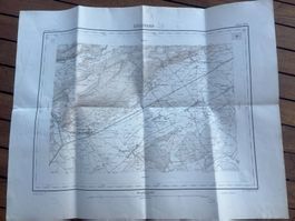 Carte ancienne d'Önsingen SO (1884-1889) - Rare! 🗺️🕰️📜