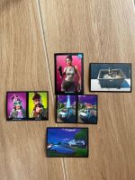 Lot de 5 vignettes Fortnite Black Frame Series Panini 