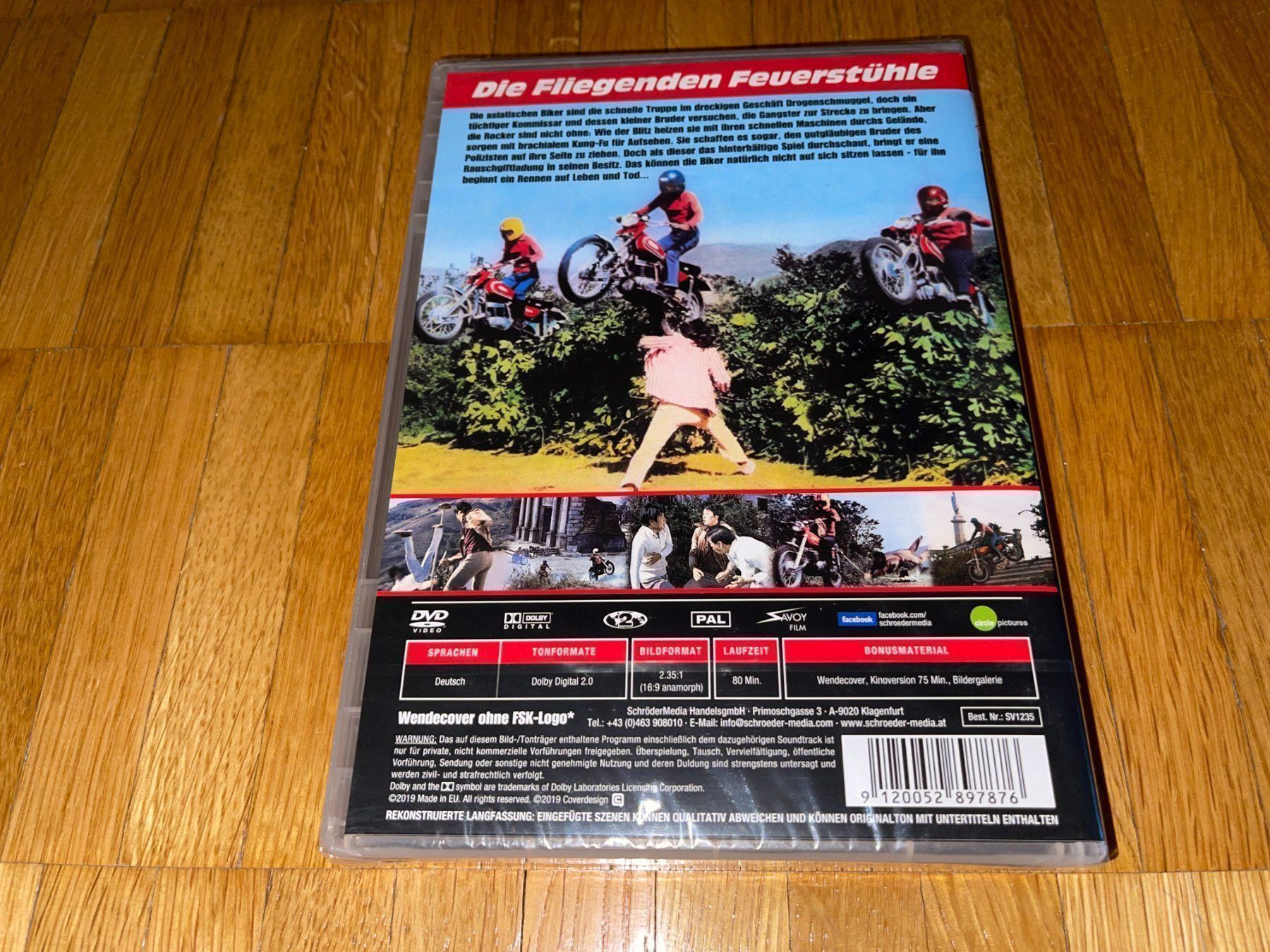 Alle DVDs: Die Fliegenden Feuerstühle - UNCUT – Neu und originalverpackt aus Basel von havsok 1