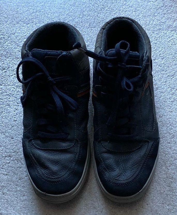 Geox Schuhe für Jungen: Gr. 41 blaue Halbschuhe von Geox – Gebraucht aus Wagenhausen von FrauLang