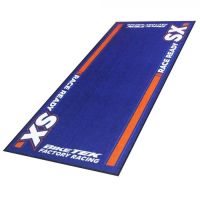 Motorradteppich Bike Tek Serie-4 Race Ready Logo 190x80 cm