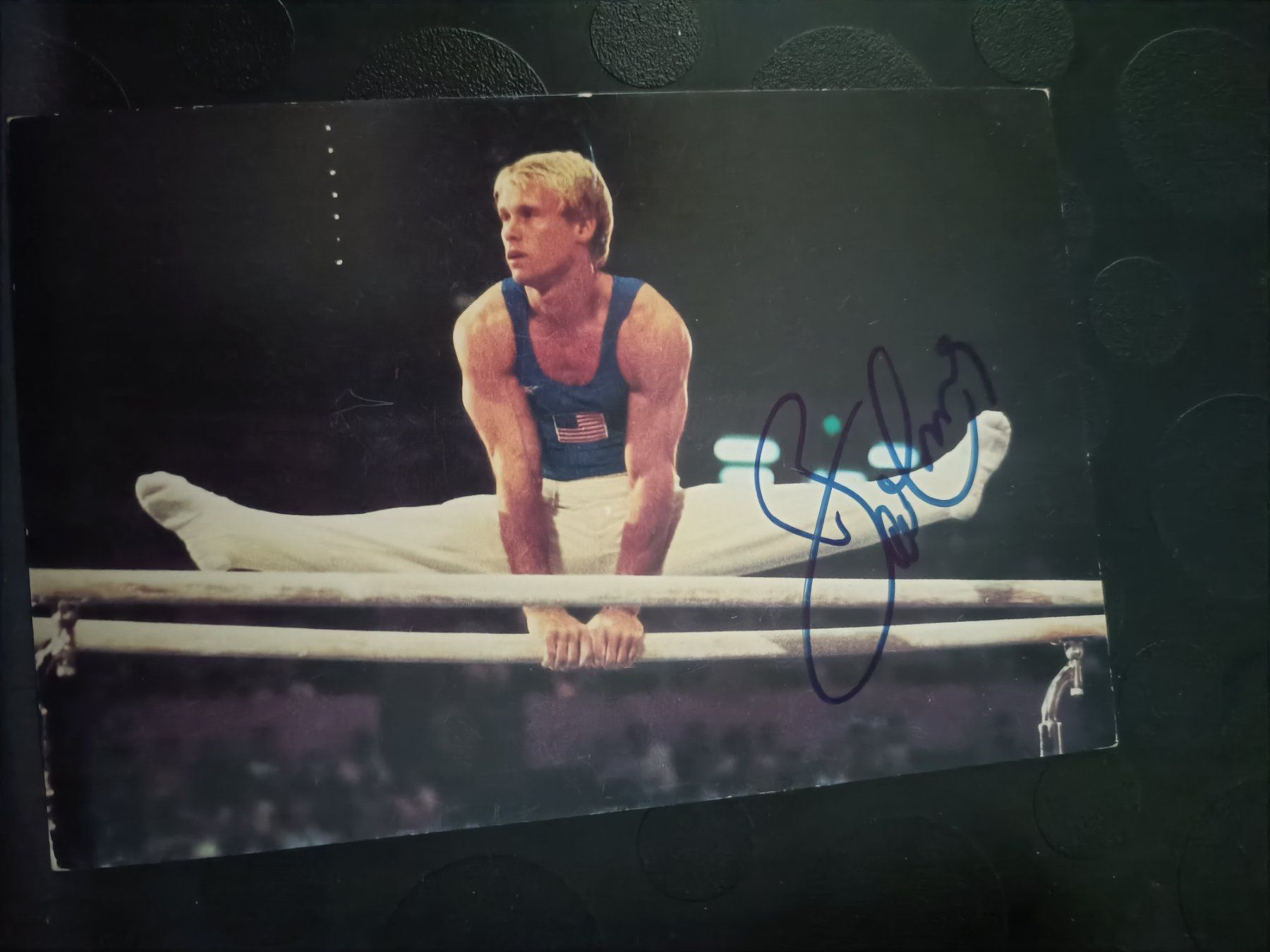 Autografi: Bart Conner - Olympia Gold - handsigniert – Usato da Menziken venduto da Artographs